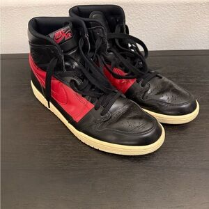 Nike Air Jordan 1 Retro High OG Couture Defiant Black Red Men’s Size 12